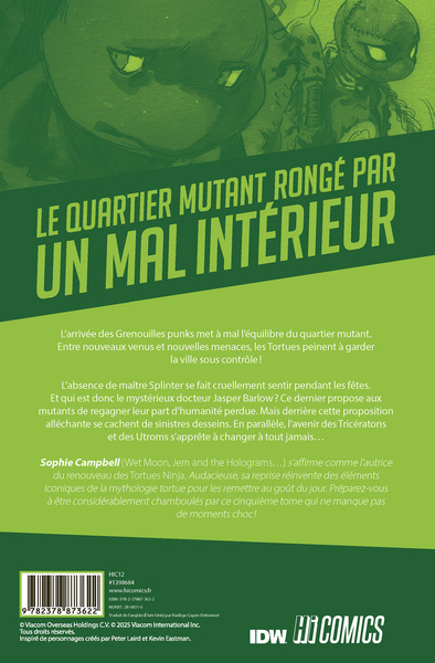 Teenage Mutant Ninja Turtles - TMNT Reborn - T05 - Mystic Sister