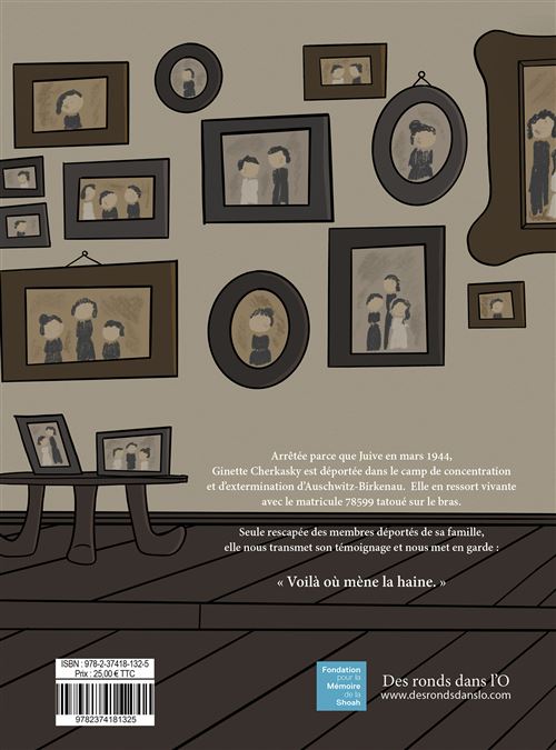 GINETTE KOLINKA - RECIT D'UNE RESCAPEE D'AUSCHWITZ - BIRKENAU_BdLiège
