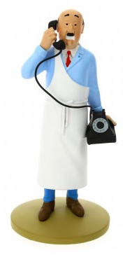 Figurine résine Tintin - #054 - Monsieur Sanzot