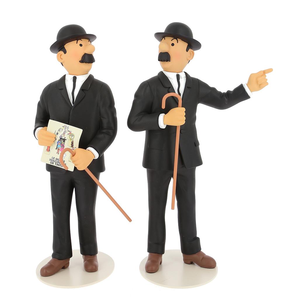 Figurine résine Tintin - Le musée imaginaire - Dupond & Dupont