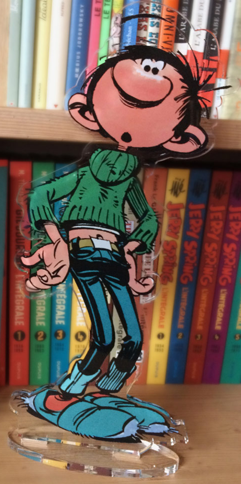 Plaque acrylique Gaston