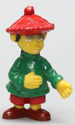 Figurine PVC Lucky Luke - Teinturier chinois