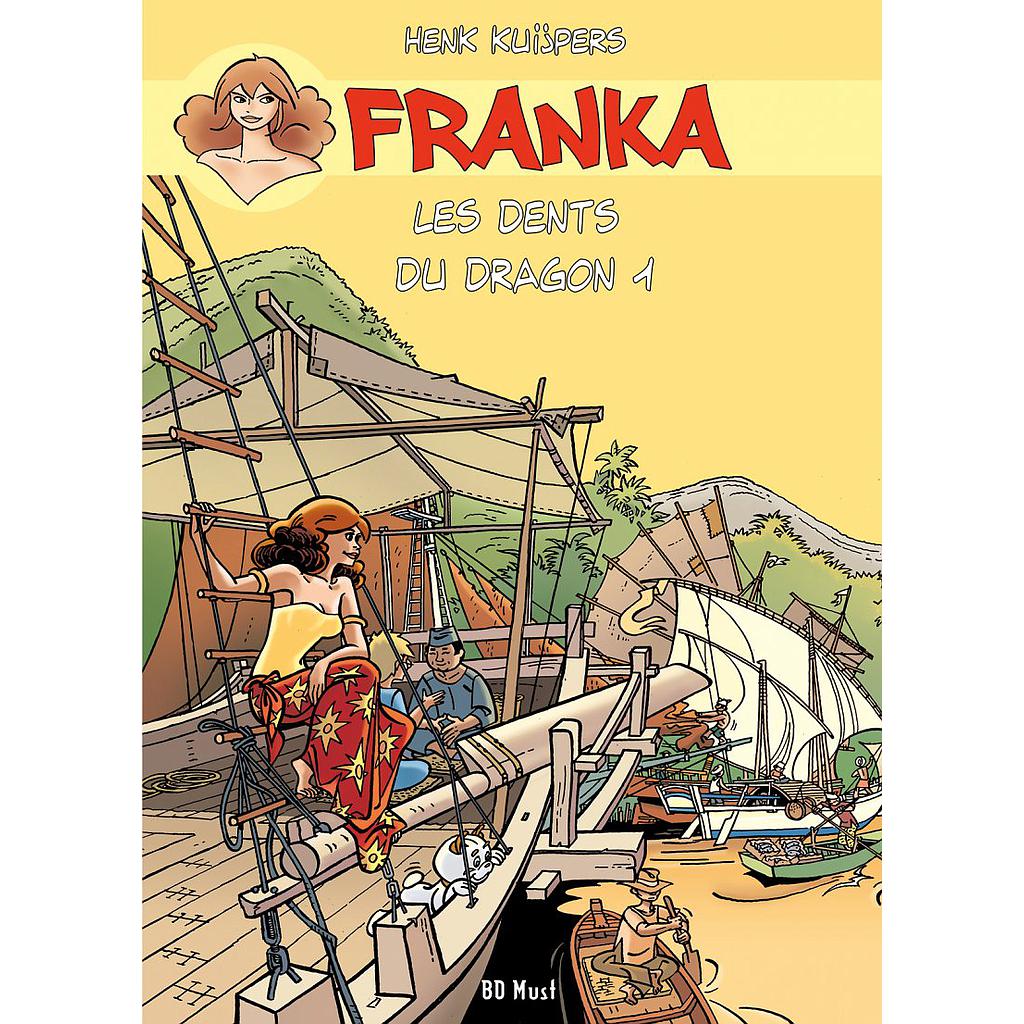 Franka - T07 - Les dents du dragon T1 (dos blanc)