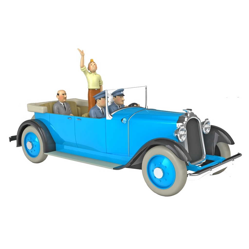 Voiture Tintin 1/24è #019 La limousine de la parade / Tintin en Amérique