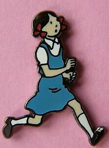 Pin's Jo, Zette et Jocko - Zette courant