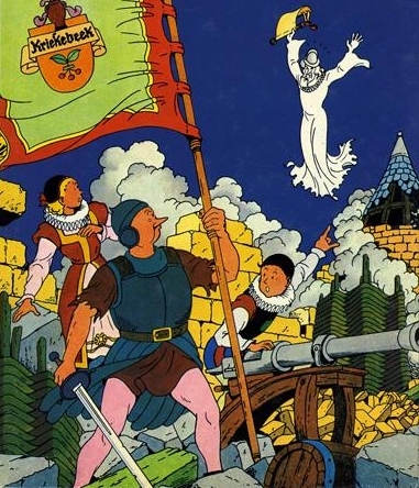 Poster Vandersteen - Bob & Bobette - Le fantôme espagnol