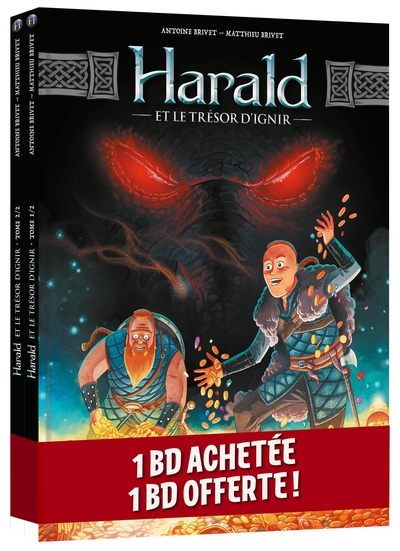 HARALD ET LE TRESOR D'IGNIR - PACK PROMO TOMES 01 ET 02