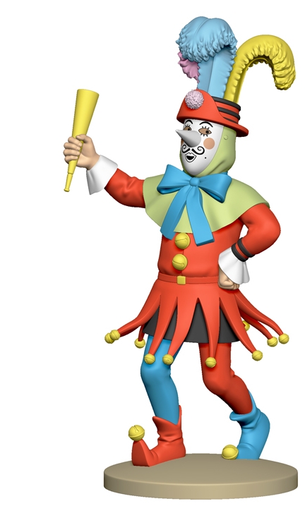 Figurine résine Tintin - #086 - Joyeux Turluron