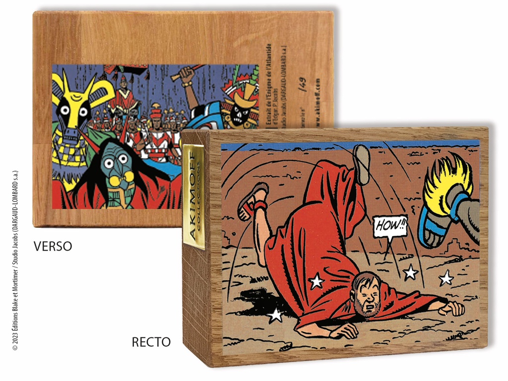 Talisman en chêne - Blake & Mortimer - T07 L’énigme de l’Atlantide – Mortimer-Sorciers