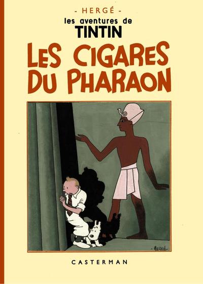 Les Aventures de Tintin - Fac-Similé N/B PF T04 - Les cigares du Pharaon