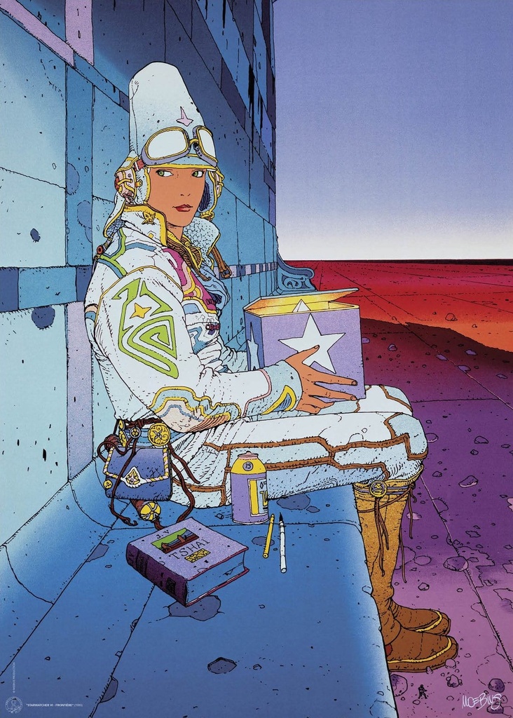 Poster Moebius - Arzak - Starwatcher VI Frontière