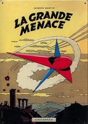 PLAQUE EMAILLE LEFRANC GRANDE MENACE 04/2012