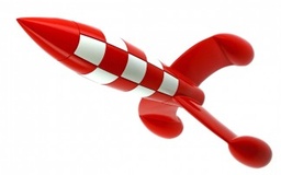 Tintin Fusée lunaire 30cm