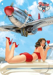 PLAQUE METALLIQUE ROMAIN HUGAULT - P51