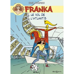 Franka - T11 - Le Vol de l'Atlantis (dos blanc)