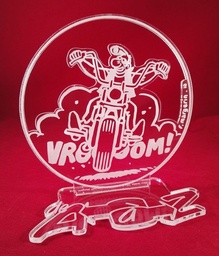 Plaque plexi - Lucien Vroom