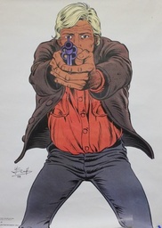 Poster - Cible PJ Liège - Swolfs : Homme au blouson brun 1