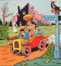 Poster Vandersteen - Bob & Bobette - Le Teuf-Teuf club