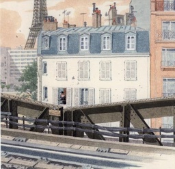 CP Juillard De la station Bir-Hakeim (14x14)