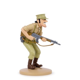 Figurine résine Tintin - #056 - Le général Alcazar en tenue de picaros
